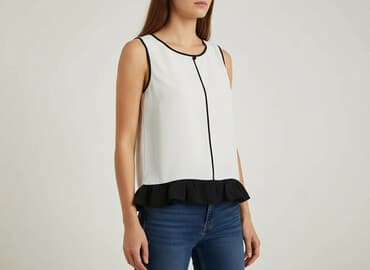 bluzki z frędzlami reserved: REGINA FASHION, Bluzka damska, rozmiar M — 6