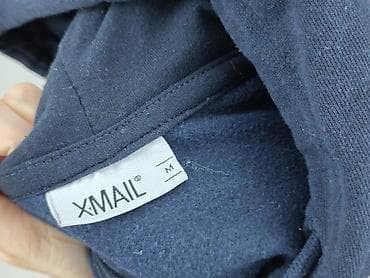 trapstar bluza niebieska: X-MAIL, Bluza z kapturem dla mężczyzn, rozmiar M — 5