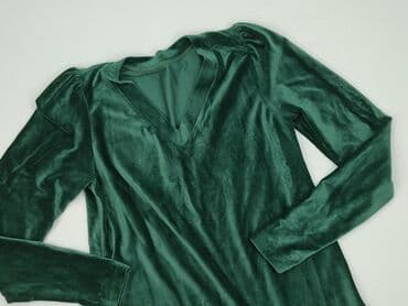 zielone eleganckie bluzki: Bluzka damska, rozmiar S — 1