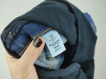 jeansy plus size wysoki stan: H&M Mama, Jeansy damskie, rozmiar XS — 4