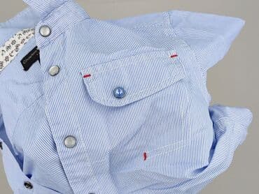 sukienka w paski h: Shirt 5-6 years, condition - Perfect, pattern - Striped, color - Light blue — 6