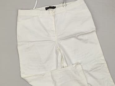 biale szerokie jeansy: BPC Selection, Spodnie 3/4 damskie, rozmiar XL — 1