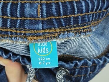 koszulka glorious gangsta: Spodnie jeansowe, Little kids, 7 lat, 122, stan - Bardzo dobry — 4