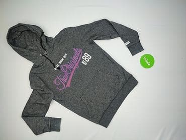 szare dresy h: Angelo Litrico, Bluza z kapturem damska, rozmiar S — 2