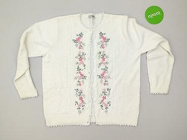 fluf kurtki: Kardigan damski, rozmiar 2XL — 2