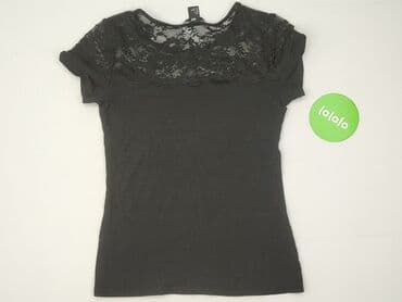 modne bluzki z bufiastymi rękawami: H&M, Bluzka damska, S — 3