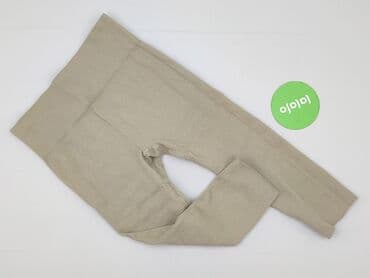 legginsy ocieplane prążkowane: Legginsy Sportowe damskie, rozmiar L — 2