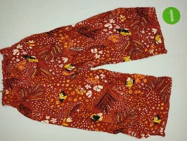 Material trousers for women, size S (EU 36) — 2