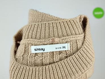 cropp sweter w paski: Sinsay, Sweter damski, rozmiar M — 4