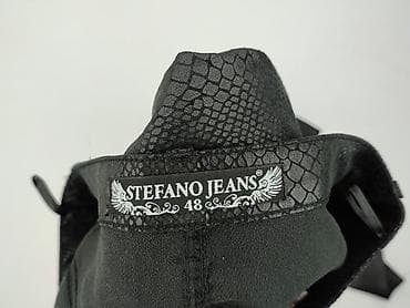 jeans balloon: Spodnie materiałowe damskie, rozmiar XL — 4