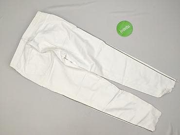 biale dzwony: Imię, Spodnie materiałowe damskie, rozmiar L — 3