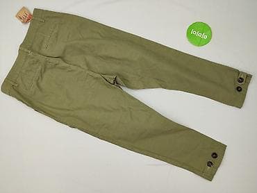 trampki na platformie h: Spodnie materiałowe damskie, rozmiar S — 3