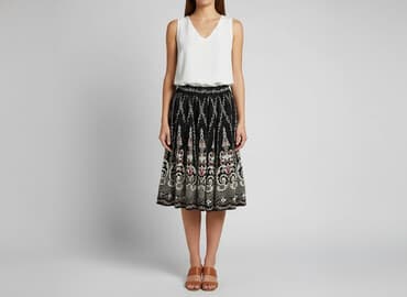 spódnice afrykańska: Spódnica damska, rozmiar S — 1