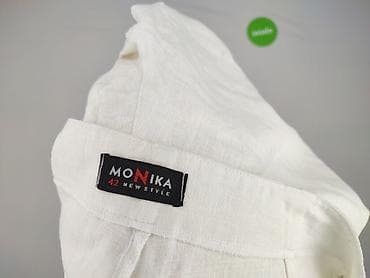 Trousers: Monika Kamińska, Material trousers for women, size XL — 5