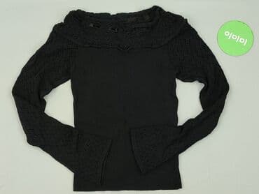 sweter z koronką na dole: Sweter damski, rozmiar S — 2