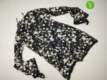 czarne bluzki z fredzlami: Bluzka damska, rozmiar S — 4