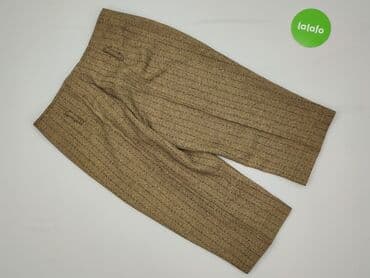 spodnie woskowane brązowe reserved: Material trousers for women, size S (EU 36) — 3