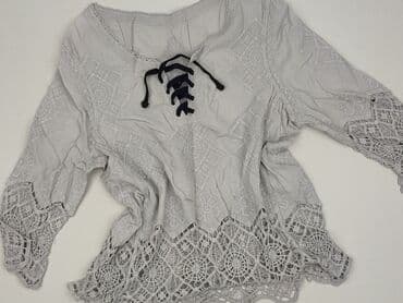 biała bluzka z haftem góralskim: Bluzka damska, rozmiar M — 1