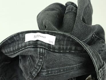 jeansowe czarne spódnice: Reserved, Spódnica damska, rozmiar S — 4