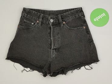 hm krótkie spodenki czarne: Vintage Denim, Szorty damskie, rozmiar XS — 2