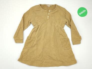 sukienka w geometryczne wzory: Dress, 7 years, 116-122 cm, condition - Good — 2