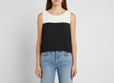 bluzki koszulowe czarne: Bluzka damska, rozmiar M — 6