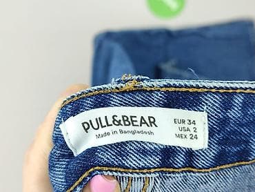 flared jeans sinsay: PULL&BEAR, Jeansy damskie, rozmiar 2XS — 5