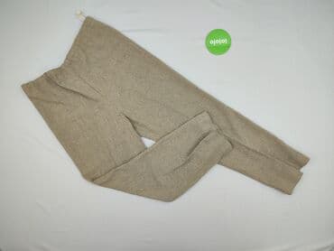 spódnico spodnie lniane: Spodnie materiałowe damskie, rozmiar M — 3