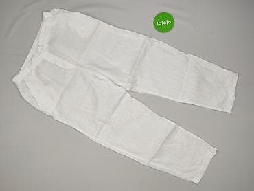 biale spodnie materialowe: Intimissimi, Spodnie materiałowe damskie, rozmiar L — 2