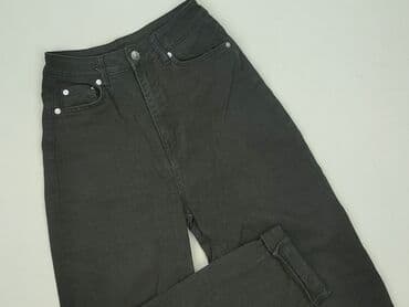 woskowane jeansy z wysokim stanem: H&M, Jeansy damskie, rozmiar XS — 1