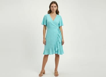 shein zolta sukienka: Shein, Sukienka damska, rozmiar M — 7