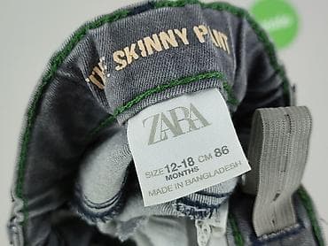 sweter prl: Spodnie jeansowe, Zara, 12-18 miesięcy, stan - Bardzo dobry — 4