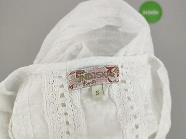 boho crop: Indiska, Bluzka damska, rozmiar S — 5