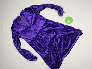 odzież z weluru: H&M Divided, Sukienka damska, rozmiar 2XS — 2
