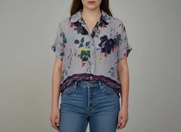 koszulka zeglarska: Bluzka damska, rozmiar L — 10