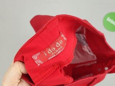 czerwone sandały na słupku ccc: Spodnie 3/4 damskie, M — 4