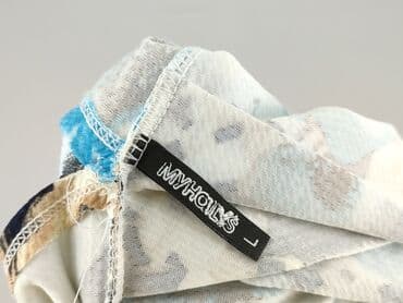 bluzki z baskinką plus size: Bluzka damska, rozmiar L — 4