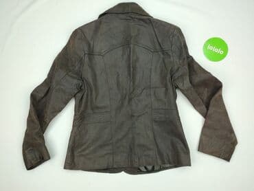 ramoneska zimowa: Essentiel, Kurtka skórzana damska, rozmiar L — 3