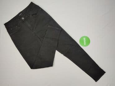 czarne spodnie damskie stradivarius: I DODO, Jeansy damskie, rozmiar XL — 2