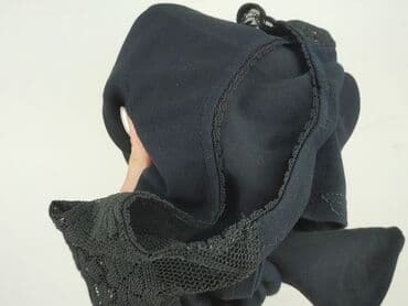 czarna sukienka z przezroczystymi rękawami: Women`s dress, size S — 5