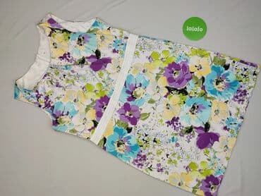 allegro sukienki w kwiaty duże rozmiary: Women`s dress, size 6XL — 3