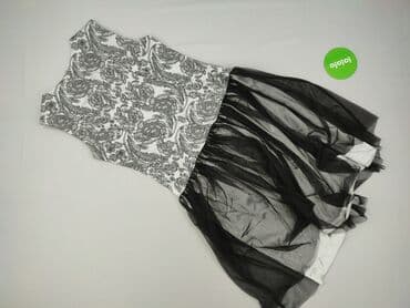 sukienka z przezroczystymi wstawkami: Sukienka damska, M — 3