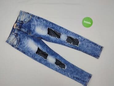 legginsy woskowane push up: Miss RJ, Jeansy damskie, M — 2