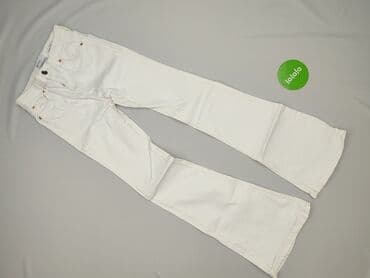 rozszerzane jeansy: Bershka, Jeansy damskie, rozmiar XS — 4