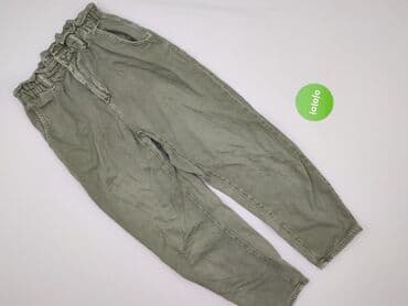 Women: Zara, Material trousers for women, M — 2