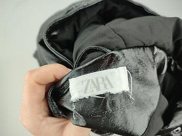 solar kurtki wiosenne: Zara, Kurtka skórzana damska, rozmiar L — 4