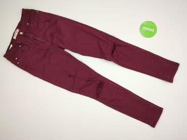 jeansy bordowe damskie: Tally Weijl, Jeansy damskie, rozmiar L — 2