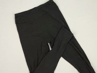 legginsy woskowane wysoki stan: H&M, Spodnie materiałowe damskie, rozmiar S — 1