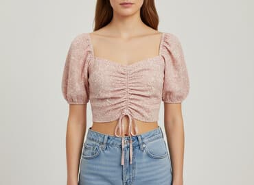 shein krótkie spodenki dla dzieci: Shein, Top damski, rozmiar S — 7