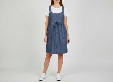 buty ze wstążką: Sukienka damska, rozmiar L — 6